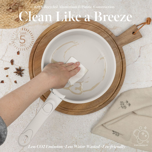 Berlinger Haus 10-Piece Titan Pro Non Stick Coating Oven Safe Cookware Set - Sahara