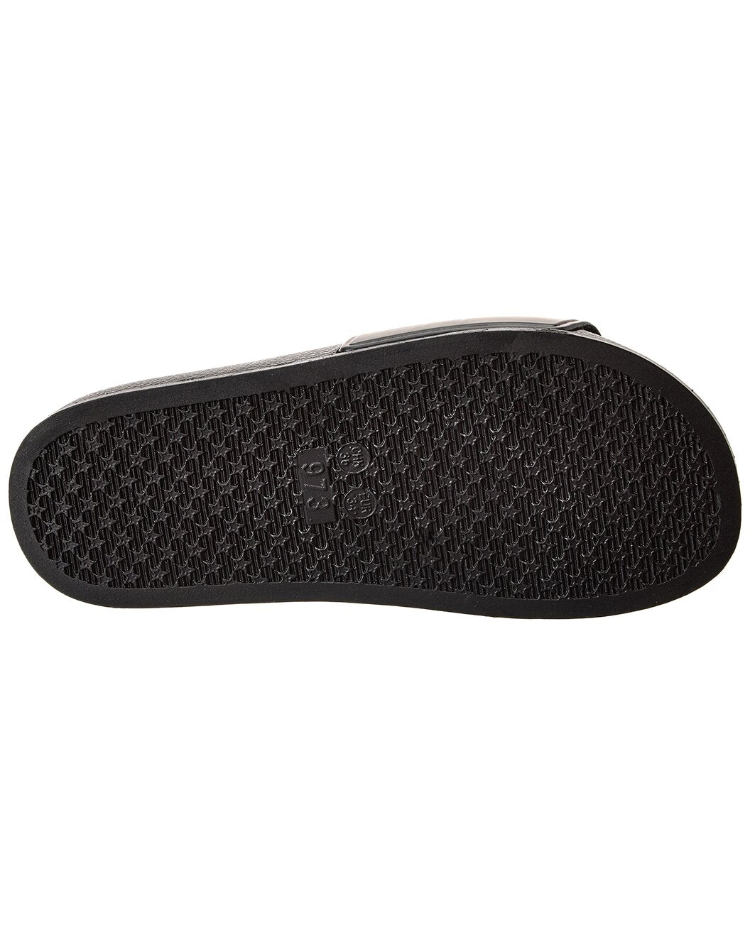 Roberto Cavalli Unisex Sandal Pool Slide - Black & Gold