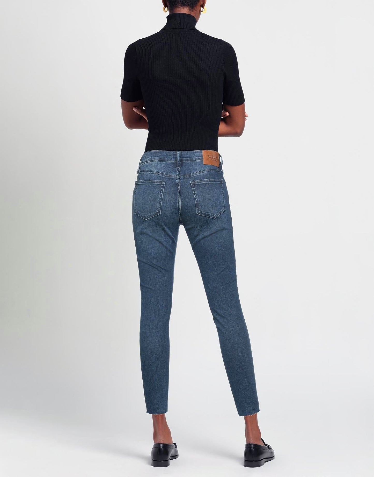Class Cavalli By Roberto Cavalli Ladies Jean - Mid Rise Slim Fit