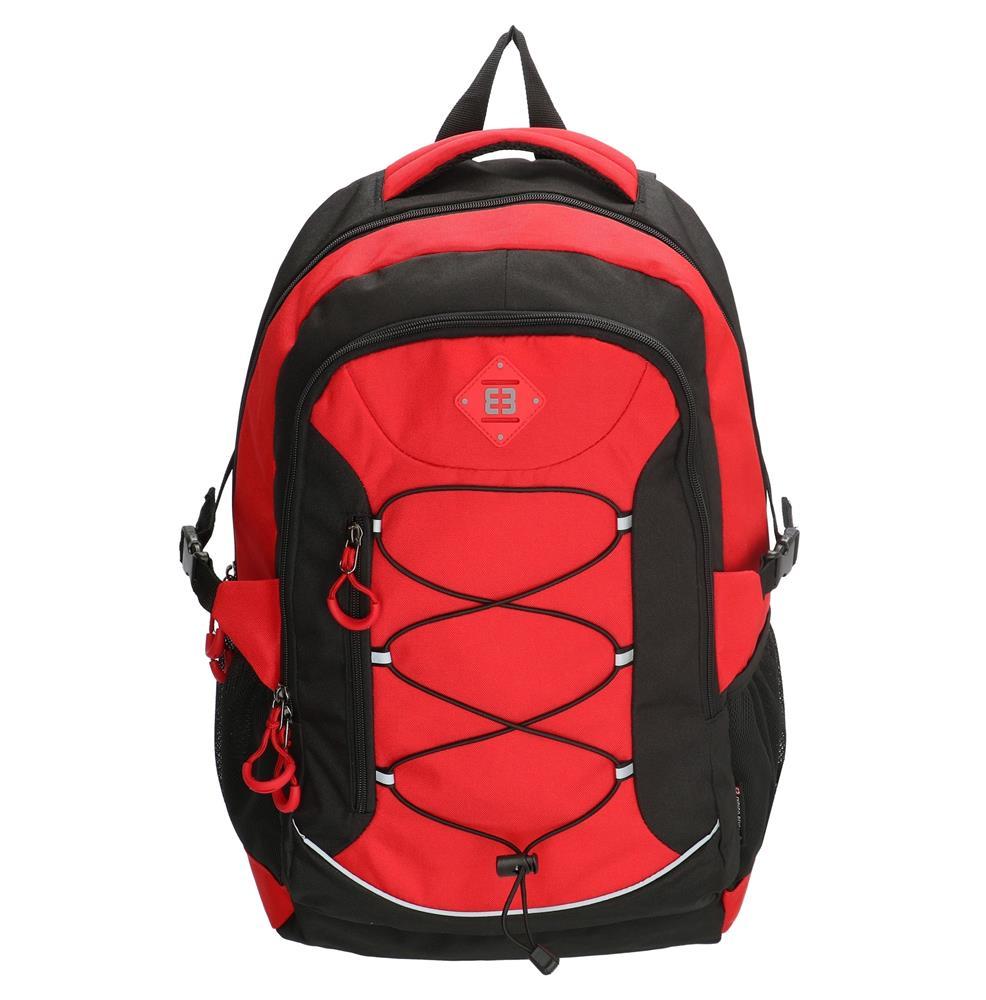 Enrico Benetti Barcelona Men's Backpack - Red