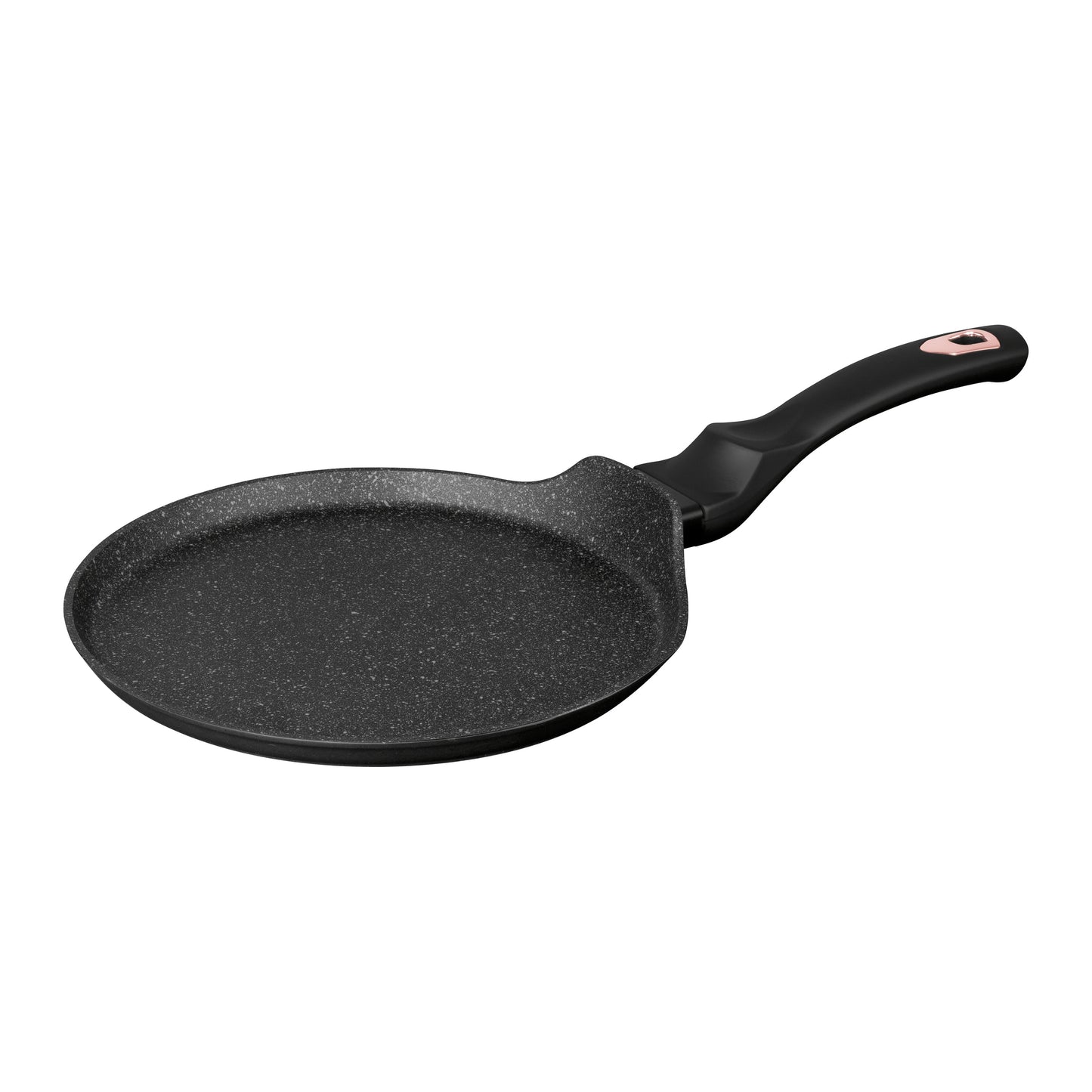 Berlinger Haus 25cm Marble Coating Non-Stick Pancake Pan – Black Rose Collection