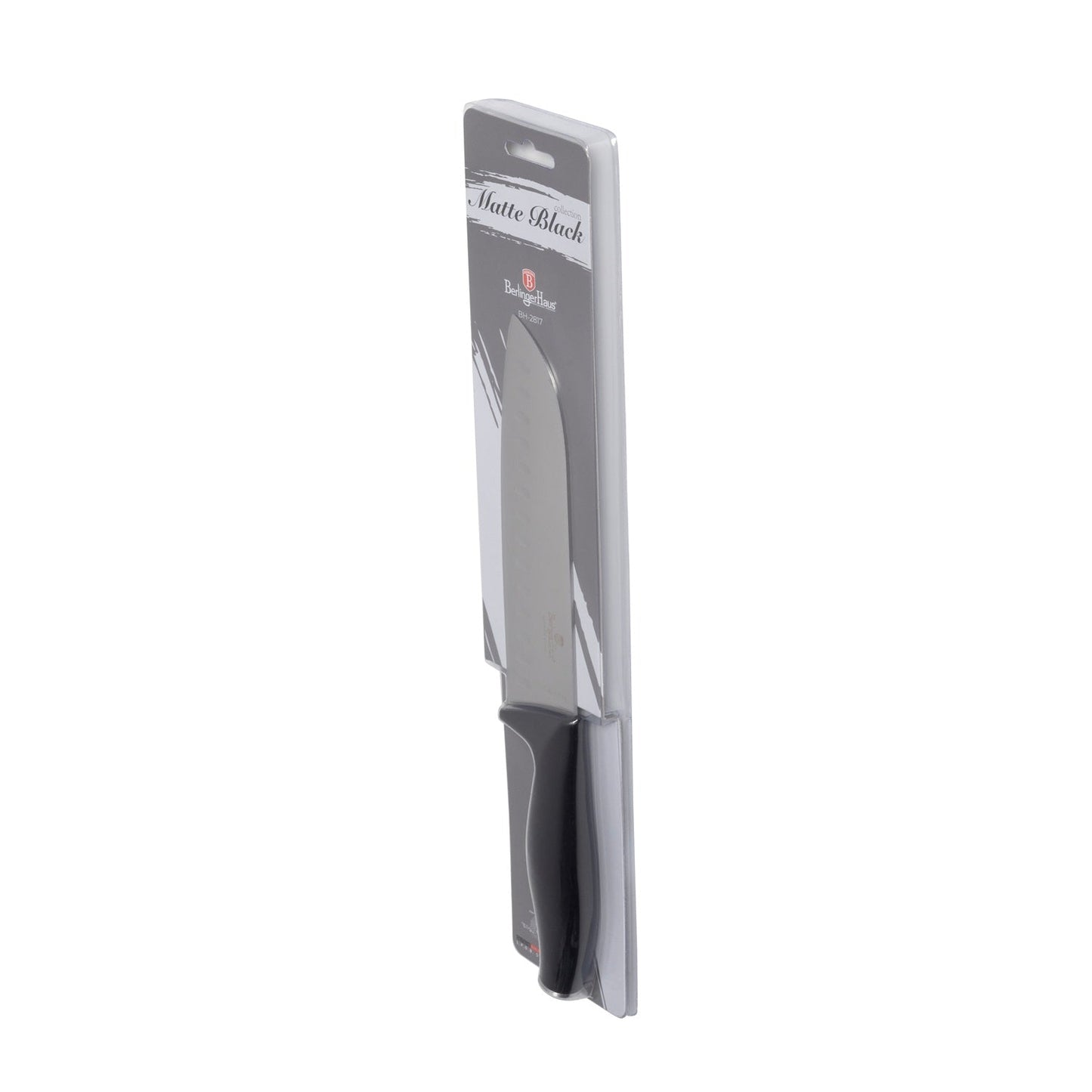 Berlinger Haus 17.5cm Santoku Knife - Black Silver