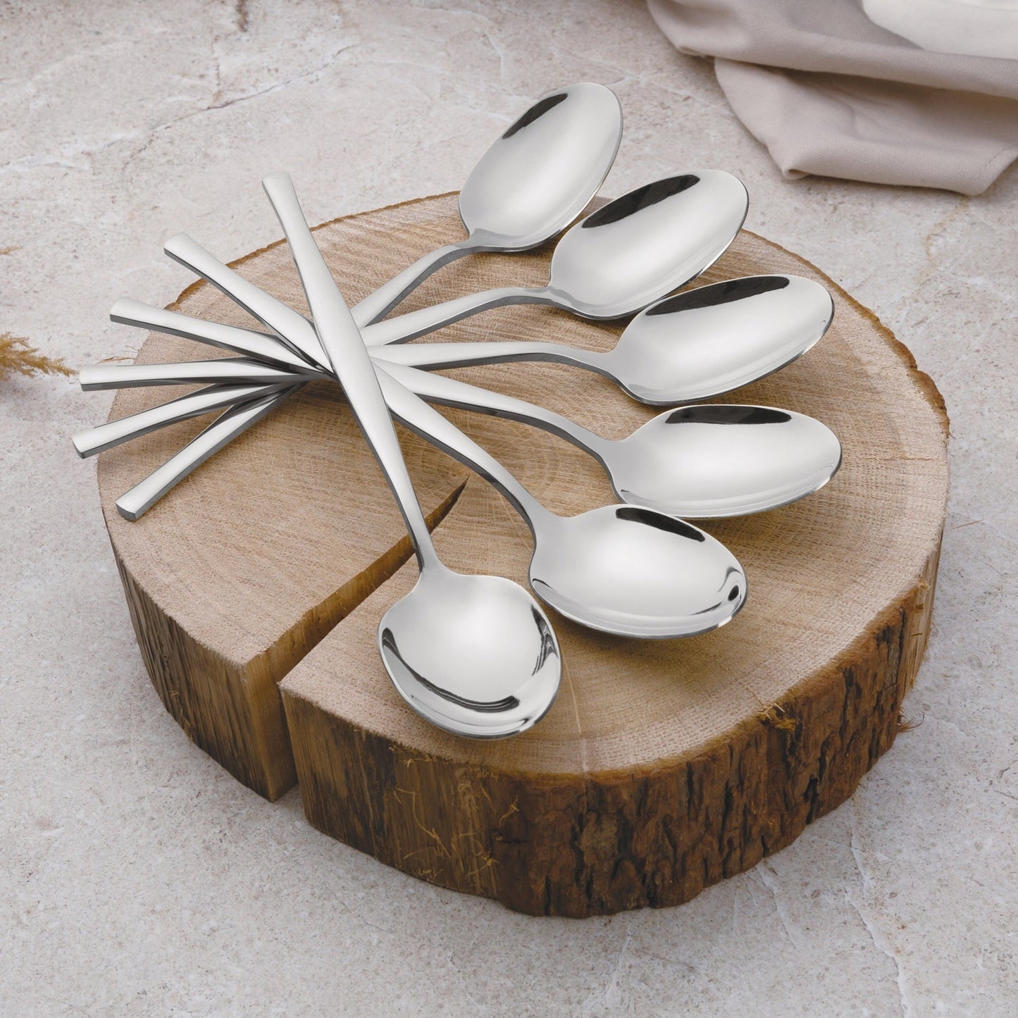 Berlinger Haus 24-Piece Stainless Steel Cutlery Set – Silver Mirror Polish