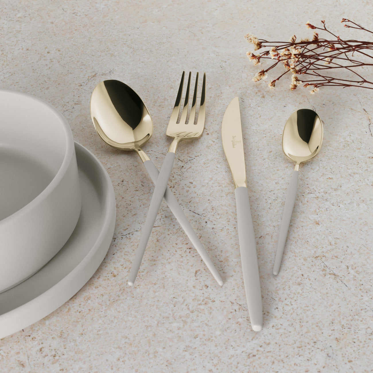 Berlinger Haus 24-Piece Mirror Polish Cutlery Set – Sahara Collection