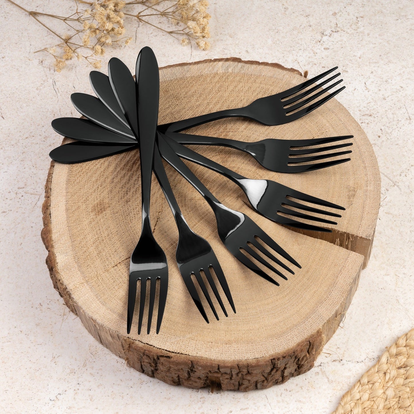 Berlinger Haus 24-Piece Cutlery Set – Black Mirror
