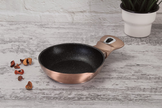 Berlinger Haus 16cm Marble Coating Non-Stick Egg Pan - Rose Gold