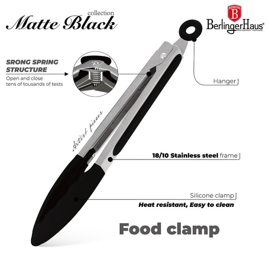 Berlinger Haus Food Clamp – Black
