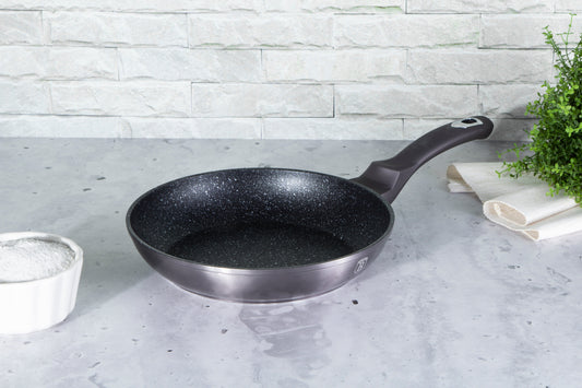 Berlinger Haus 24cm Marble Coating Non-Stick Frypan - Carbon Pro