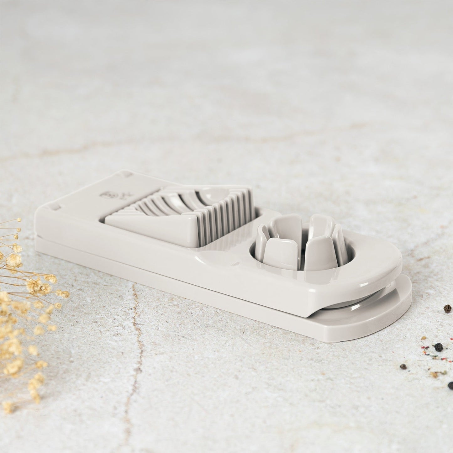 Berlinger Haus 2-in-1 Egg & Cheese Slicer – Sahara
