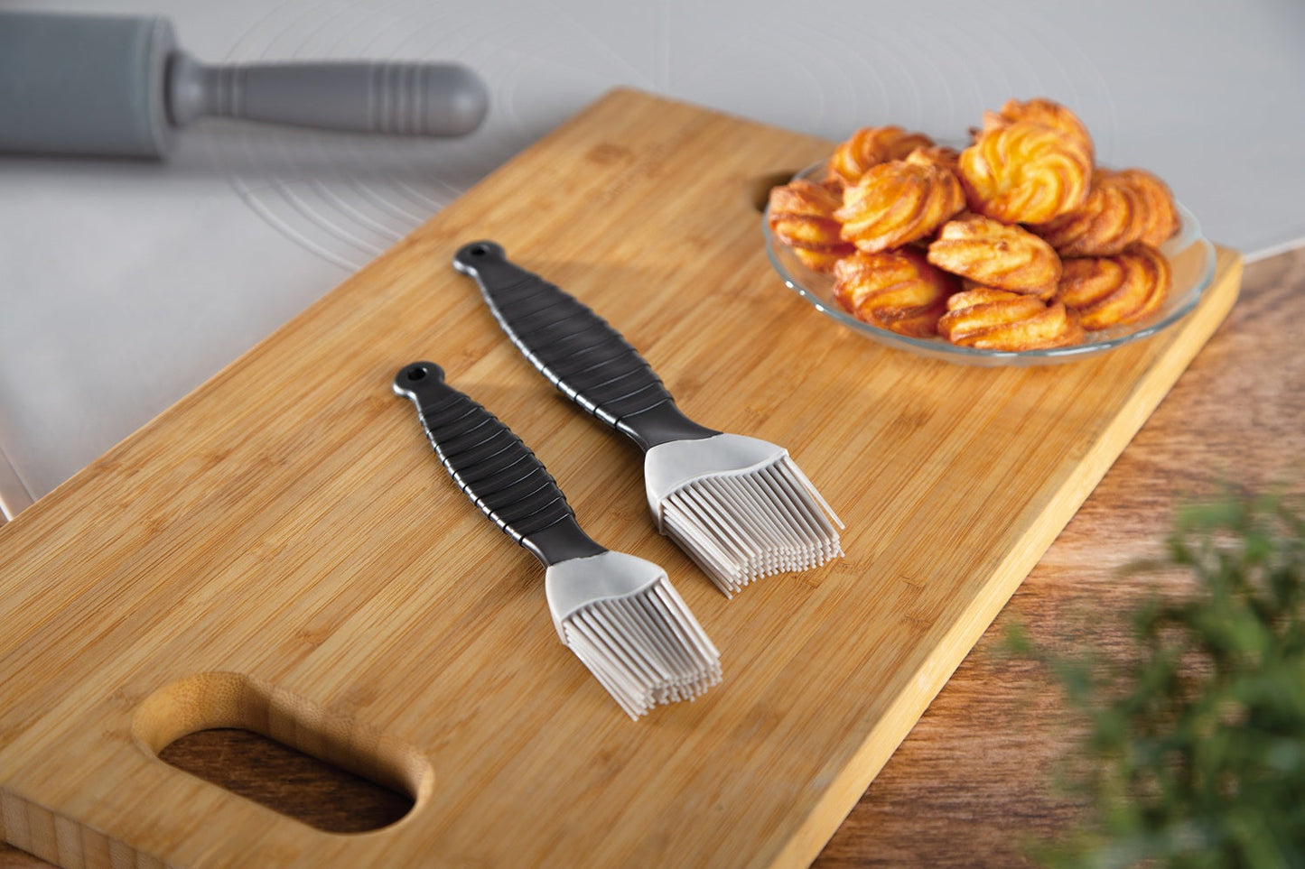 Berlinger Haus 2-Piece Silicone Food Grade Brushes – Aspen