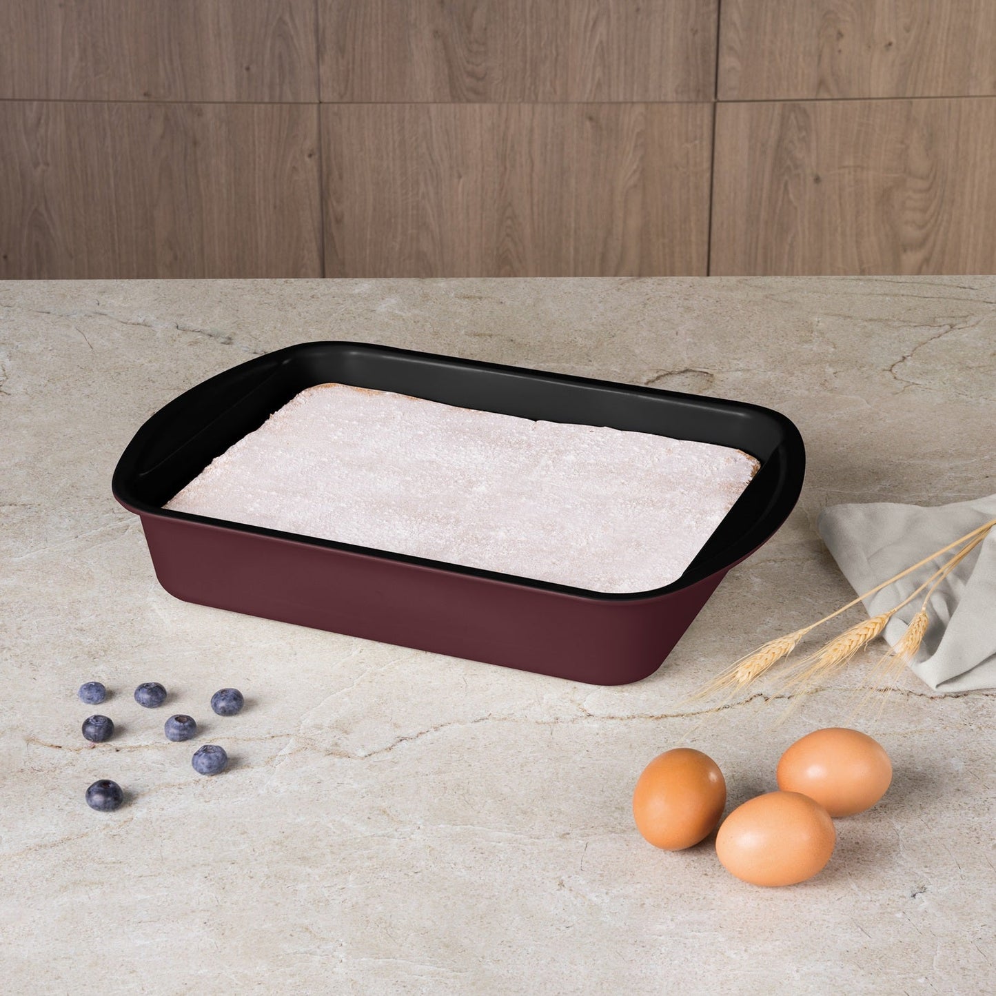 Berlinger Haus 40cm Titan Pro Non-Stick Coating Oblong Roaster Baking Tray – Leonardo