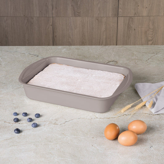 Berlinger Haus 40cm Titan Pro Non-Stick Coating Oblong Roaster Pan - Taupe