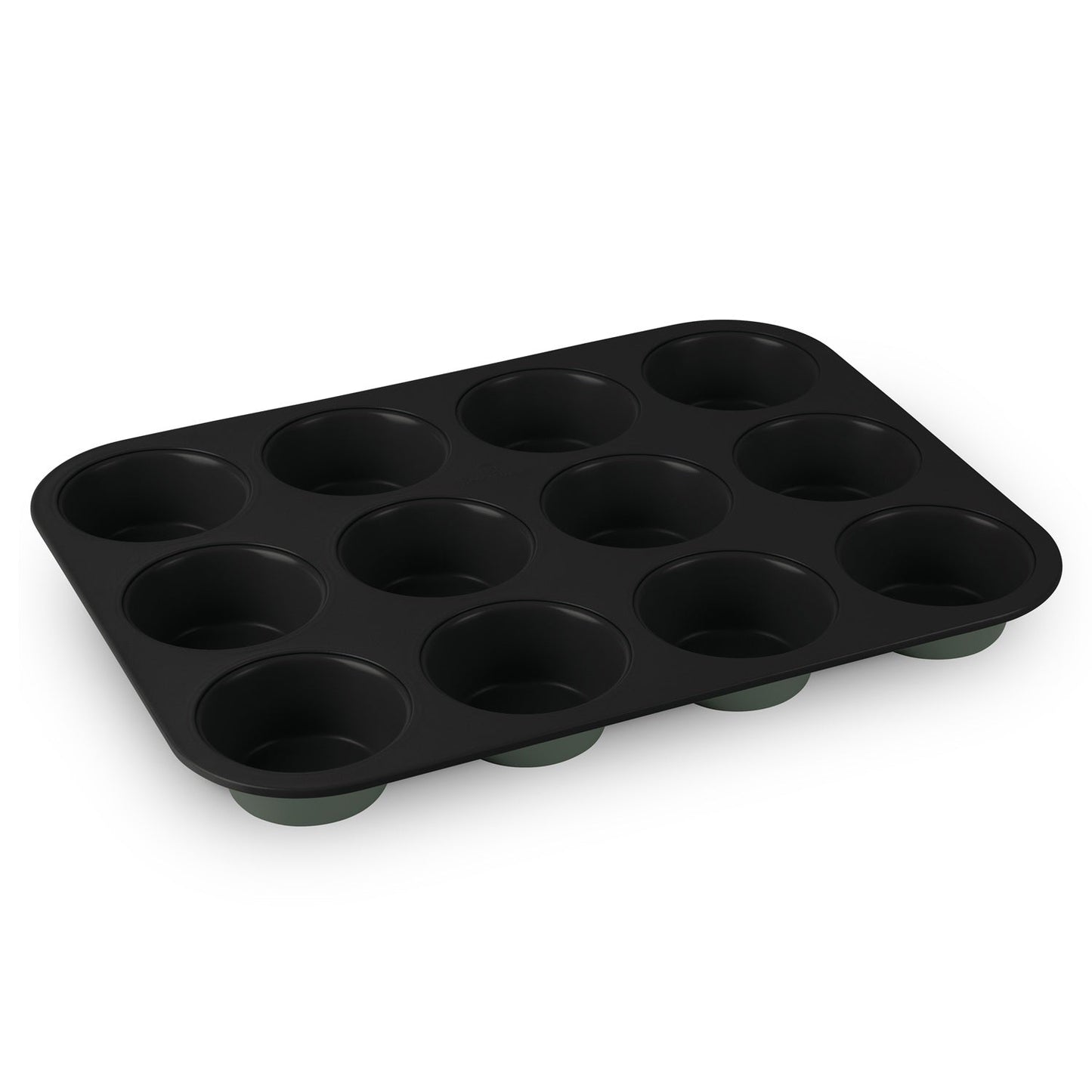 Berlinger Haus 12-Cup Titan Pro Non-Stick Coating Muffin Pan – Matt Green