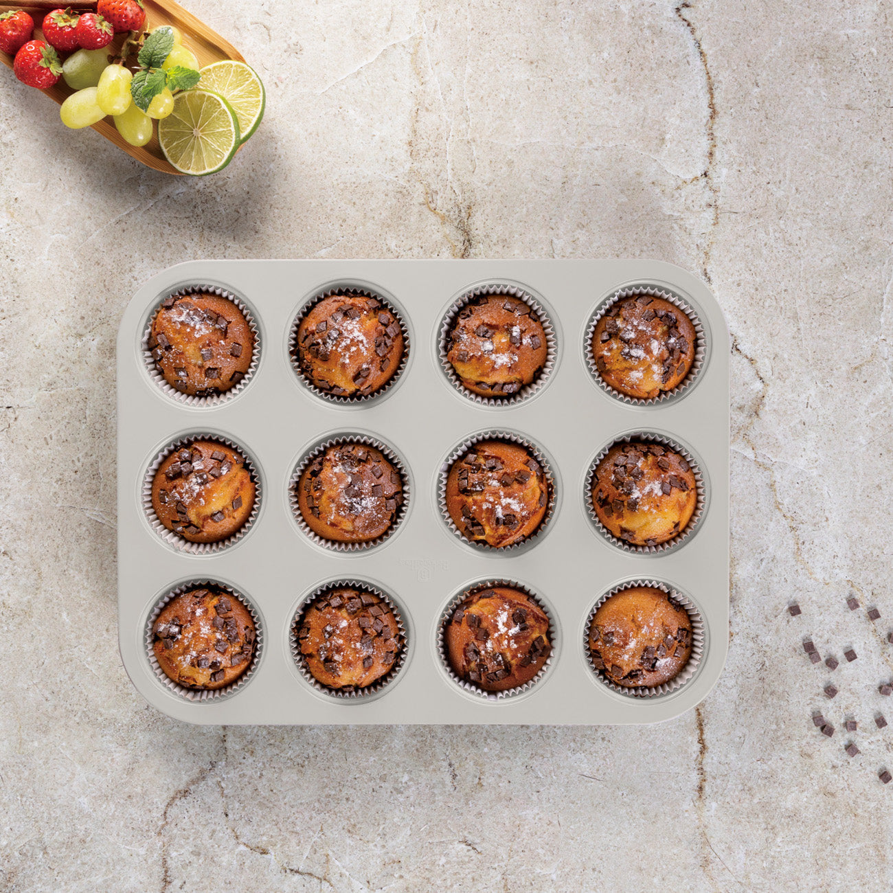Berlinger Haus 12-Cup Titan Pro Non-Stick Coating Muffin Pan – Sahara