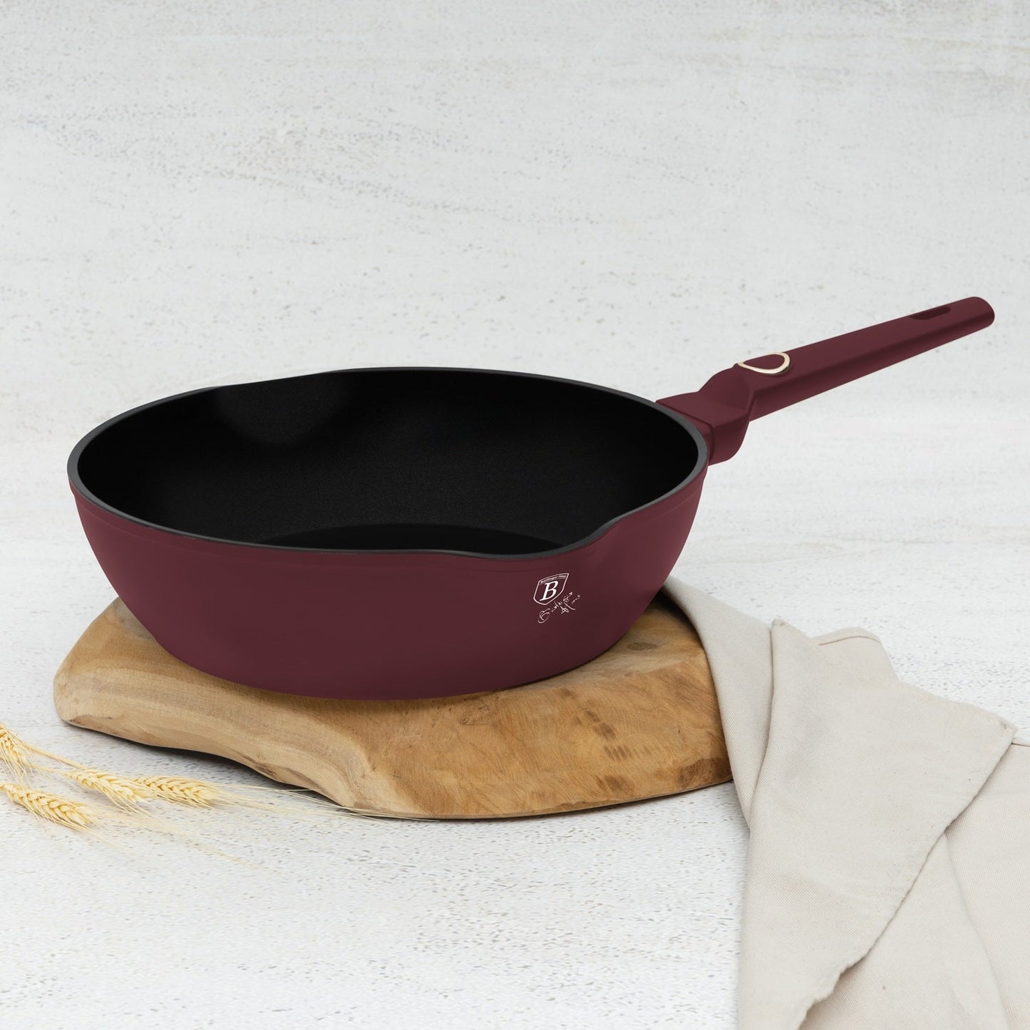 Berlinger Haus 28cm Titan Pro Non-Stick Coating Deep Frypan - Leonardo