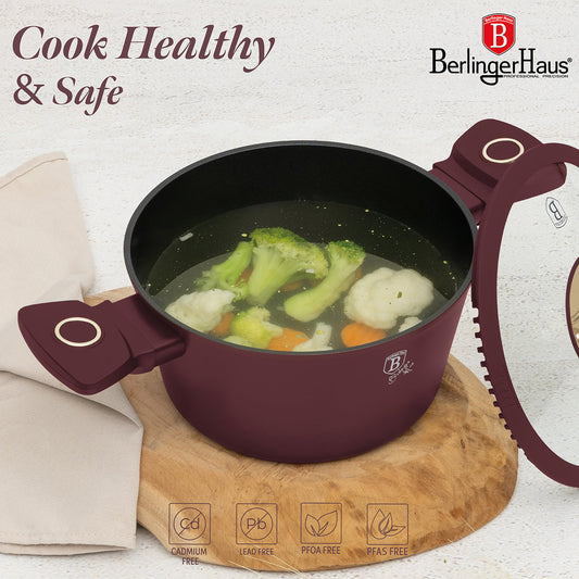 Berlinger Haus 20cm Titan Pro Non-Stick Coating Casserole - Leonardo