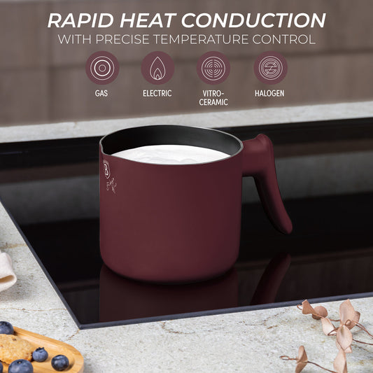 Berlinger Haus 1.2L Titan Pro Non-Stick Coating Milk Pot - Leonardo