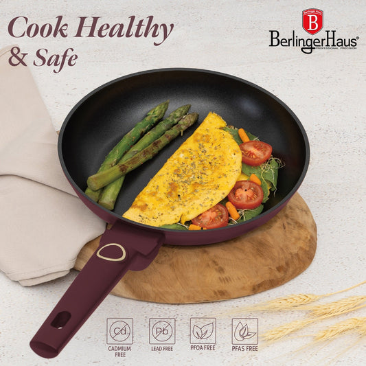 Berlinger Haus 15-Piece Non-Stick Titan Pro Coating Cookware Set - Leonardo