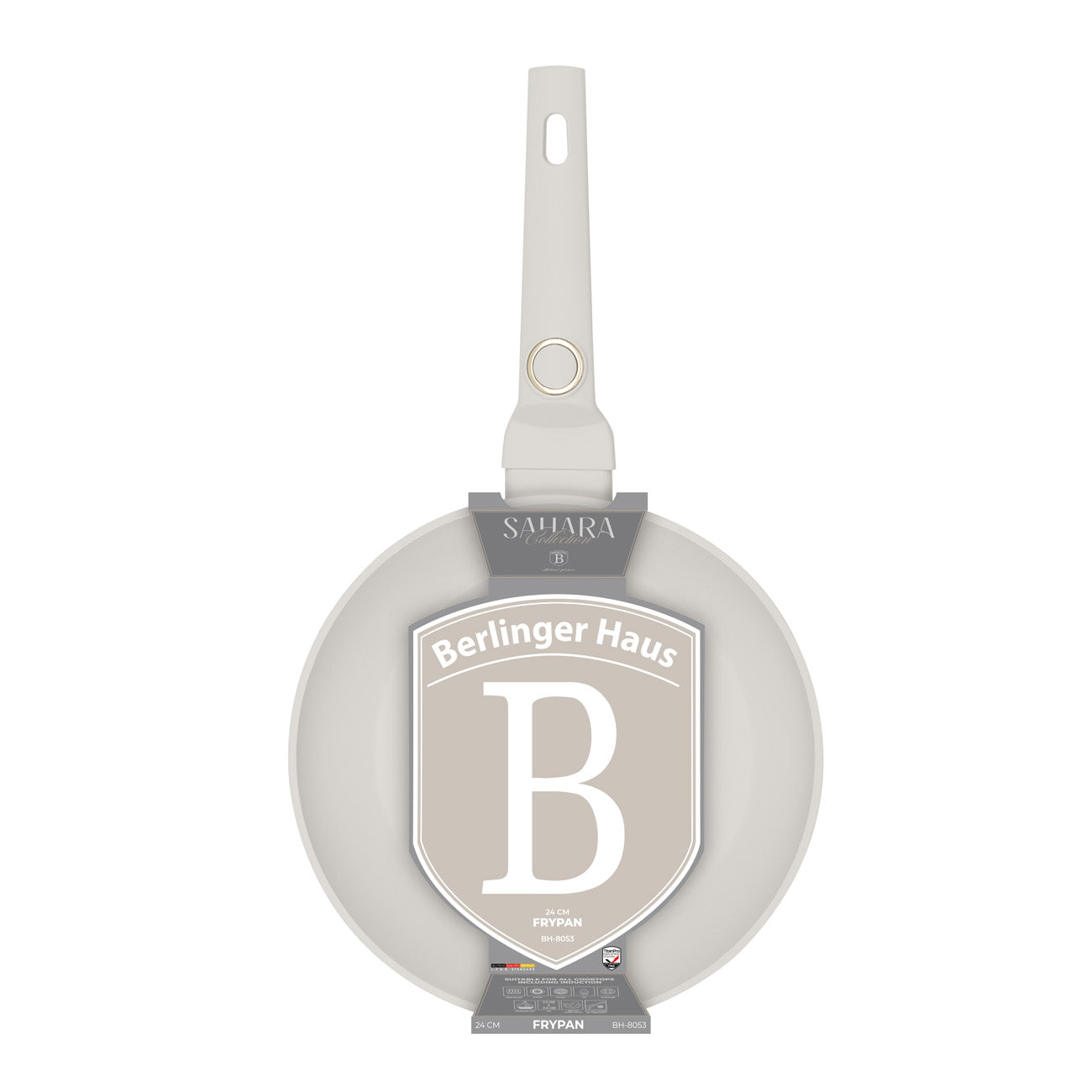 Berlinger Haus 24cm Titan Pro Non-Stick Coating FryPan - Sahara