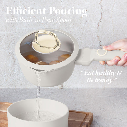 Berlinger Haus 16cm Titan Pro Non-Stick Coating Sauce Pan – Sahara