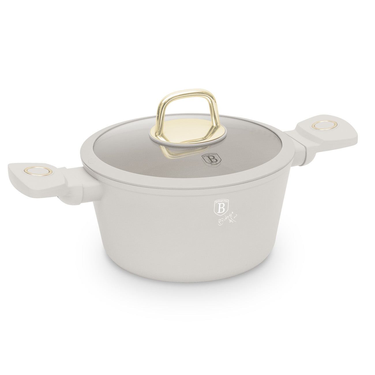 Berlinger Haus 20cm Titan Pro Non-Stick Coating Casserole - Sahara