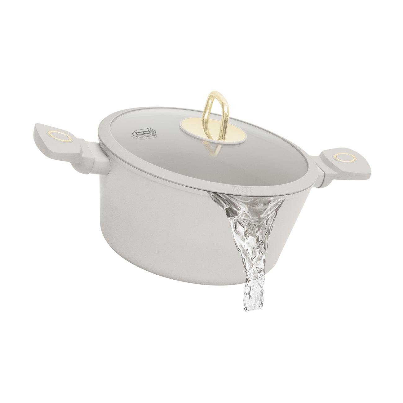 Berlinger Haus 20cm Titan Pro Non-Stick Coating Casserole - Sahara