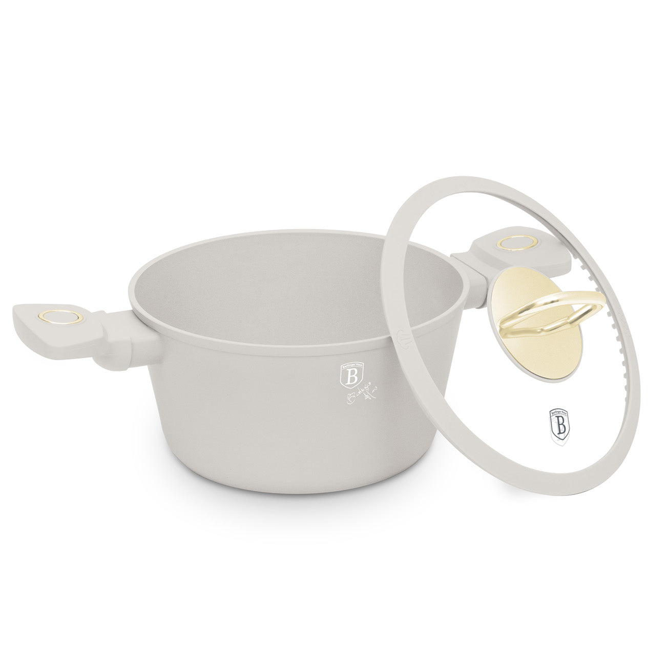 Berlinger Haus 20cm Titan Pro Non-Stick Coating Casserole - Sahara