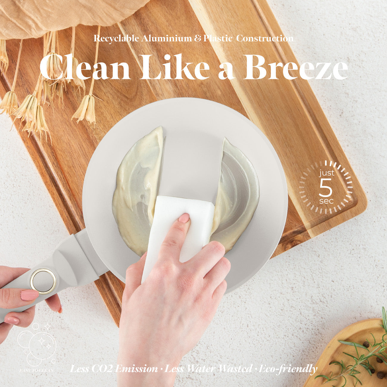 Berlinger Haus 24cm Titan Pro Non-Stick Coating FryPan - Sahara
