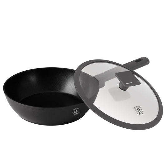 Berlinger Haus 24cm Titan Pro Non-Stick Coating Deep Frypan – Anthracite