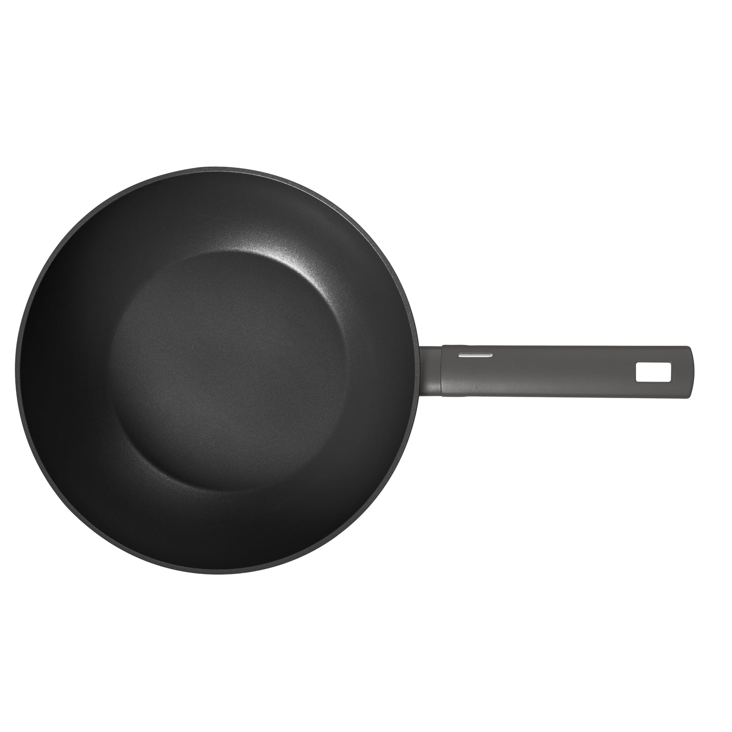 Berlinger Haus 28cm Non Stick Titan Pro Coating Wok - Anthracite