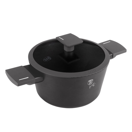 Berlinger Haus 20cm Titan Pro Non Stick Coating Casserole - Anthracite