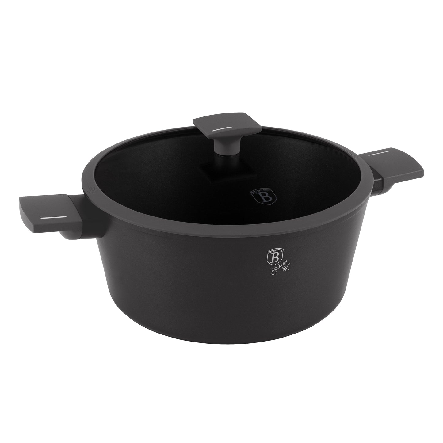 Berlinger Haus 20cm Titan Pro Non Stick Coating Casserole - Anthracite