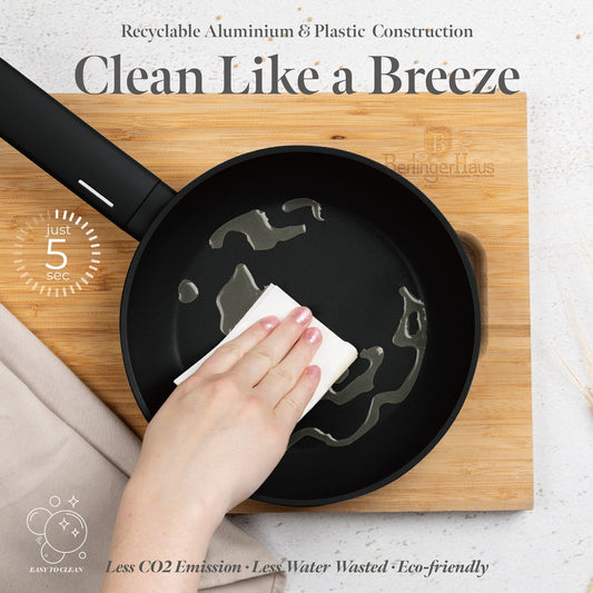 Berlinger Haus 20cm Titan Pro Non-Stick Coating Frypan – Matte Black