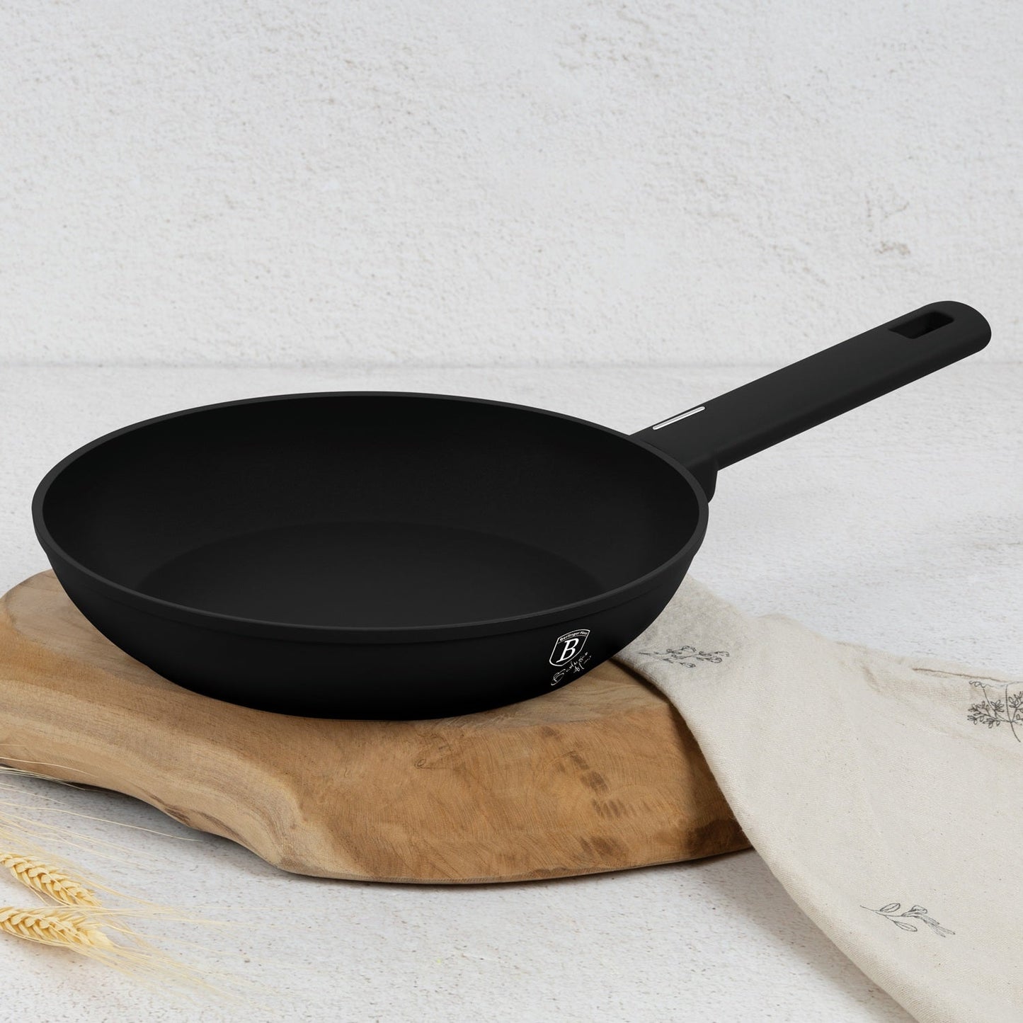 Berlinger Haus 24cm Titan Pro Non-Stick Coating Frypan – Matte Black