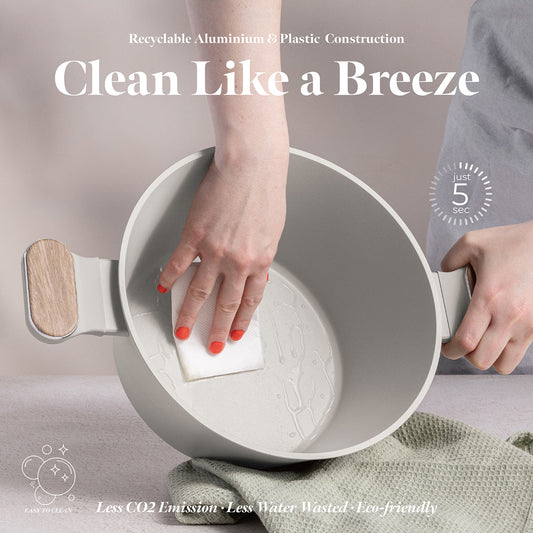 Berlinger Haus 15-Piece Titan Pro Non-Stick Coating Cookware Set - Sahara Nordic