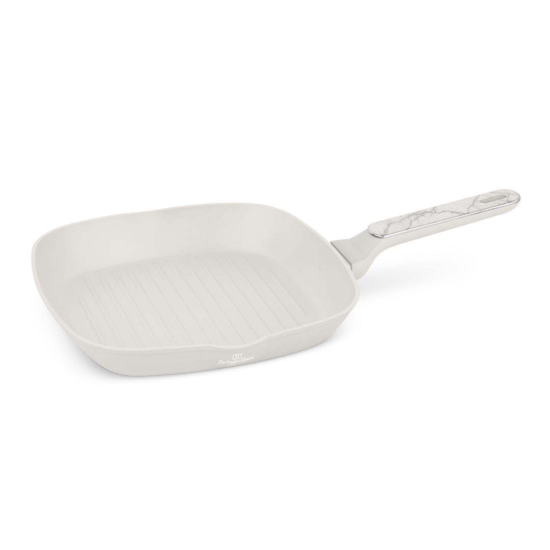 Berlinger Haus 28cm Titan Pro Non-Stick Coating Grill Pan - Sahara Marble