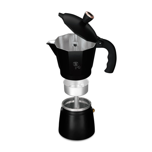 Berlinger Haus 6 Cup Coffee Maker (300 ml) – Black Rose