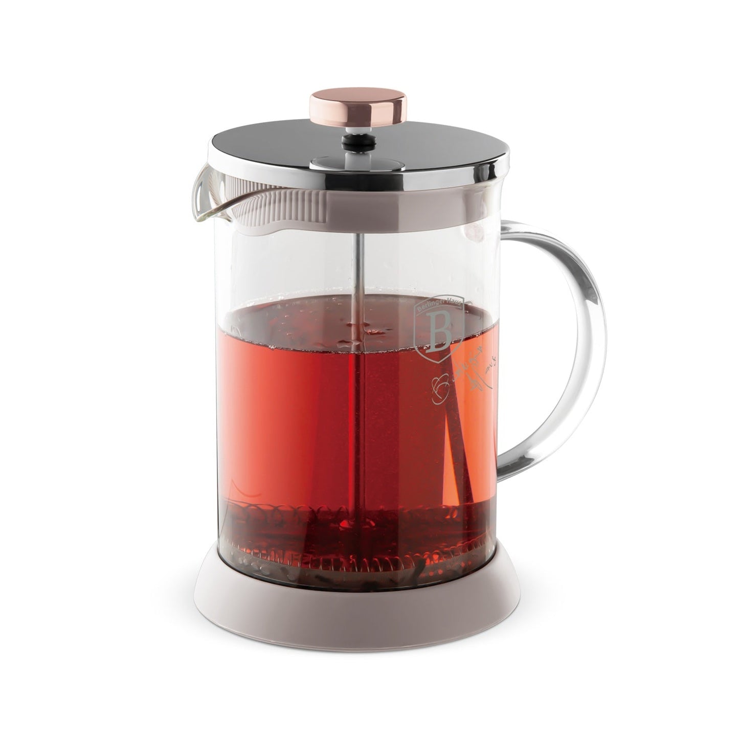 Berlinger Haus 600ml Coffee & Tea Plunger – Taupe