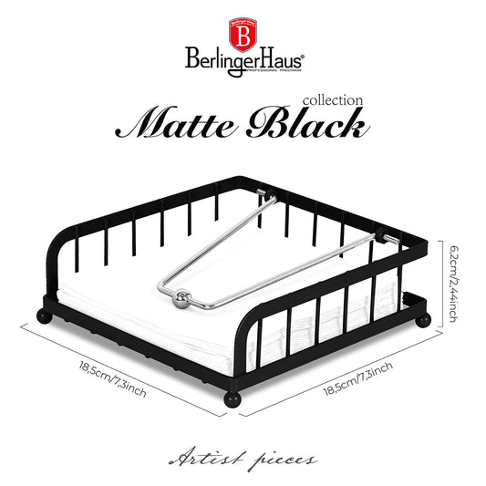 Berlinger Haus Napkin Holder – Matt Black
