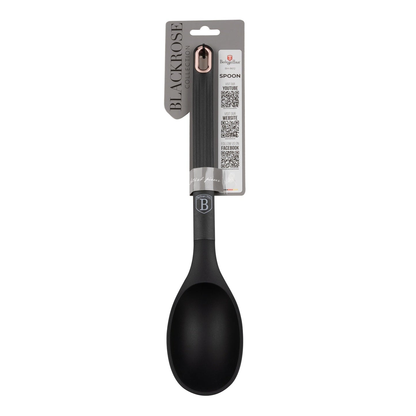 Berlinger Haus Cooking Spoon – Black Rose