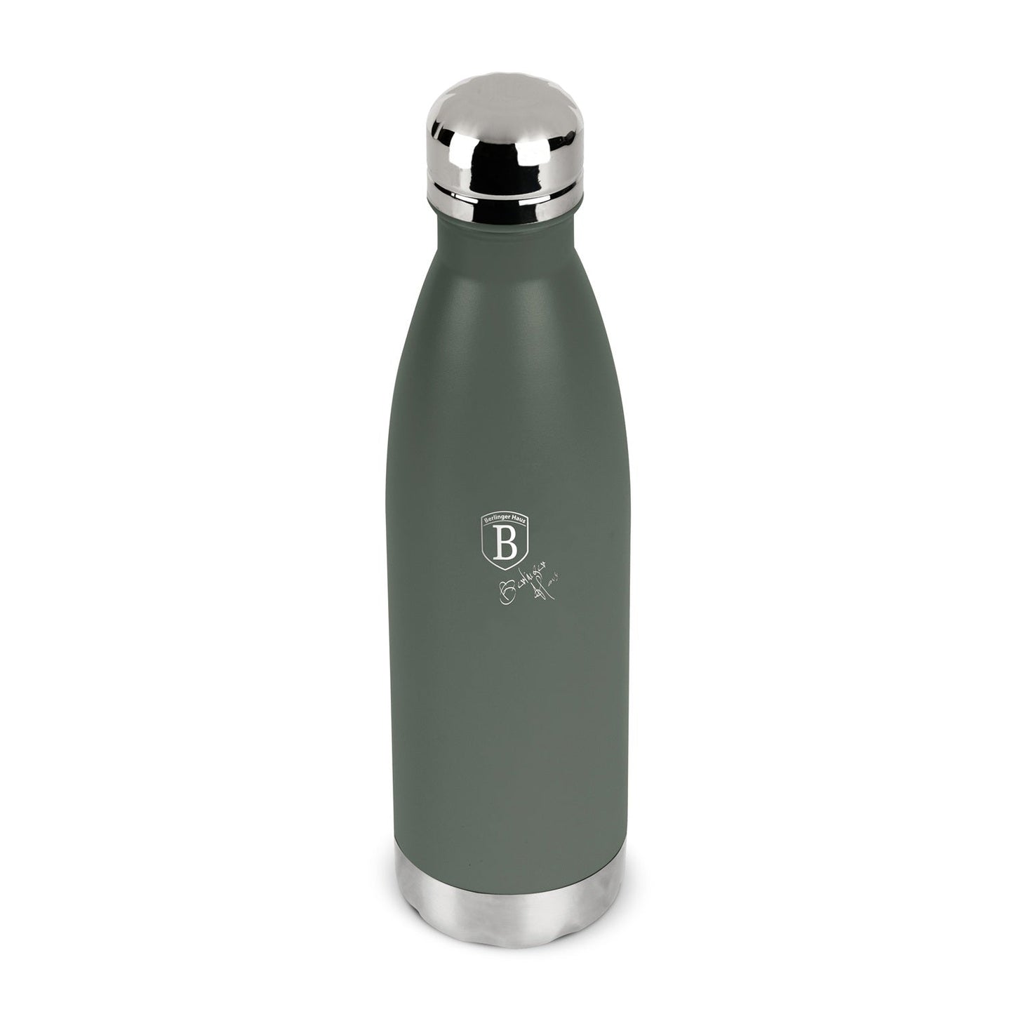 Berlinger Haus Vacuum Flask – Bottle Shape – 0.5L – Matt Green