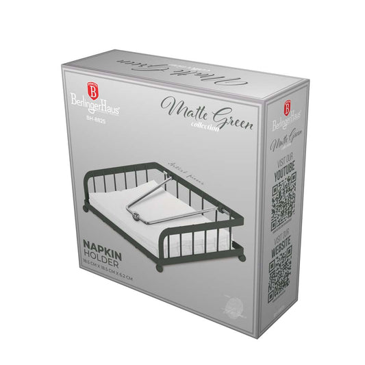 Berlinger Haus Napkin Holder – Matt Green