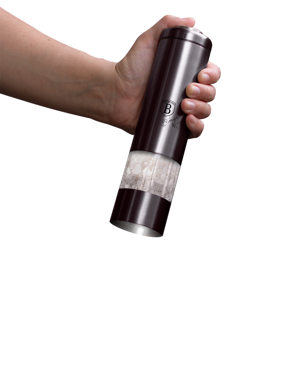 Berlinger Haus 1-Piece Ceramic Grinder Salt OR Pepper Mill - Carbon Pro