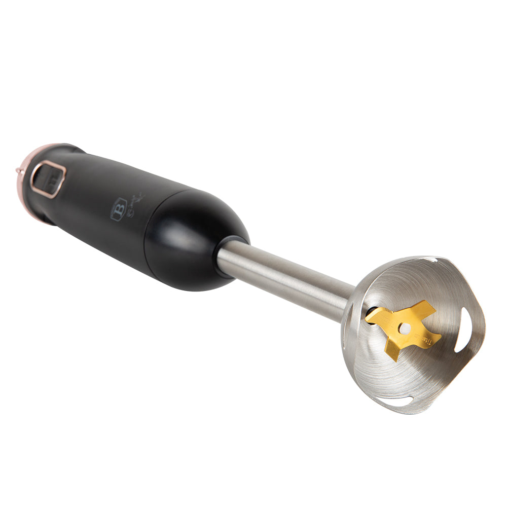 Berlinger Haus 800w Hand Blender – Black Rose