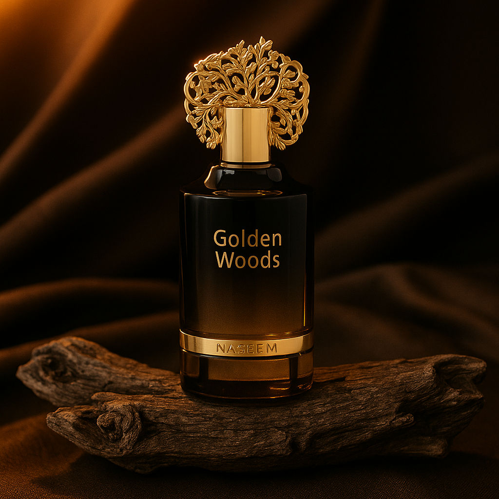 Naseem - Golden Woods Aqua Perfume 55ml Unisex - Alcohol Free