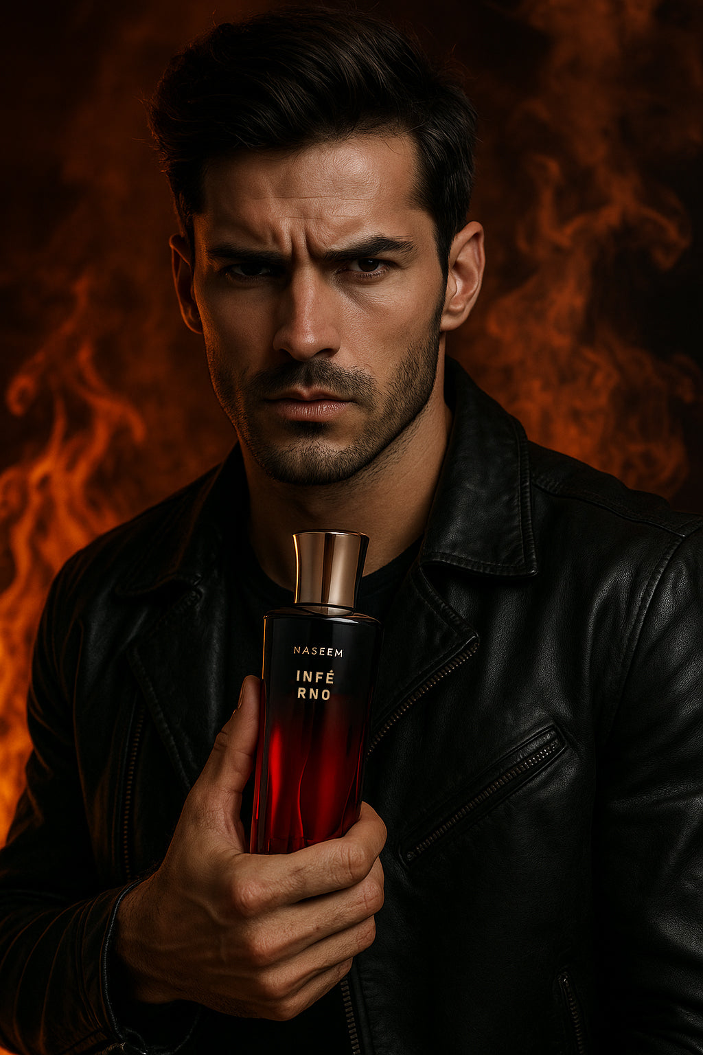 Naseem - Inferno Aqua Perfume 80ml - For Him - Alcohol Free