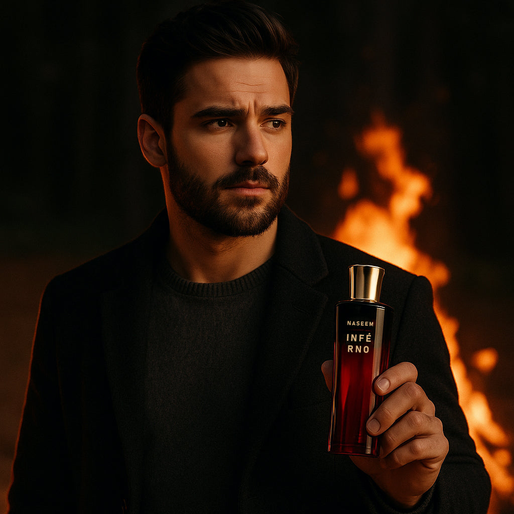 Naseem - Inferno Aqua Perfume 80ml - For Him - Alcohol Free