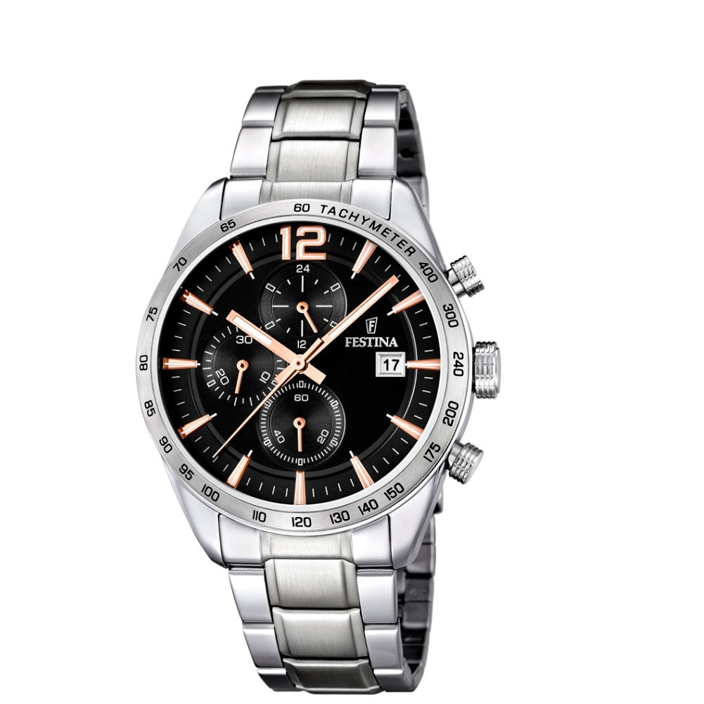Festina Timeless Chronograph Analogue Men's Wrist Watch F16759/6