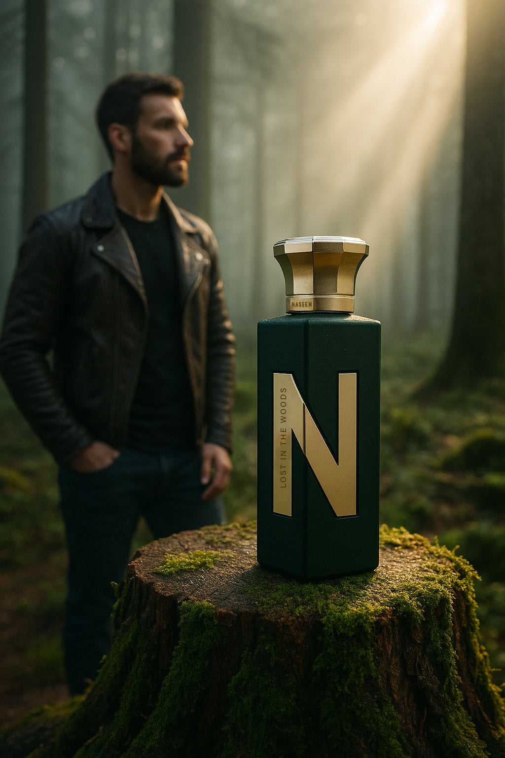 Naseem - Lost in the Woods Aqua Perfume 75ml - For Him - Alcohol Free
