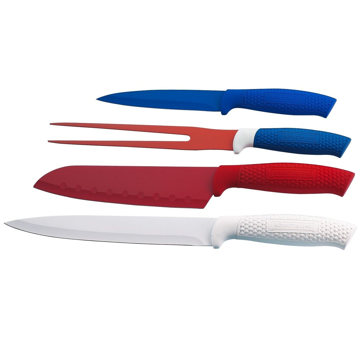 Royalty Line 4-Piece Non-Stick Coating Knife Set